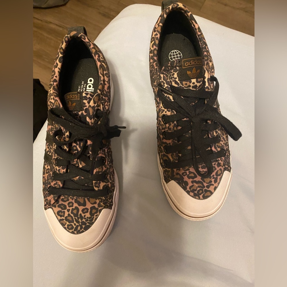 Adidas original Nizza platform shoes